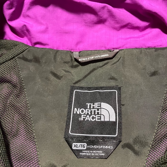 The Northface Jacket Womens XL Hyvent Lightweight Pink Magenta Breathable - Picture 6 of 16